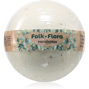 Folk & Flora Eucalyptus bombă de baie cu efect calmant - imagine 2